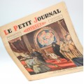 " Rege la 5 ani " 1927. Regele Mihai. gravura de presa Le Petit Journal 